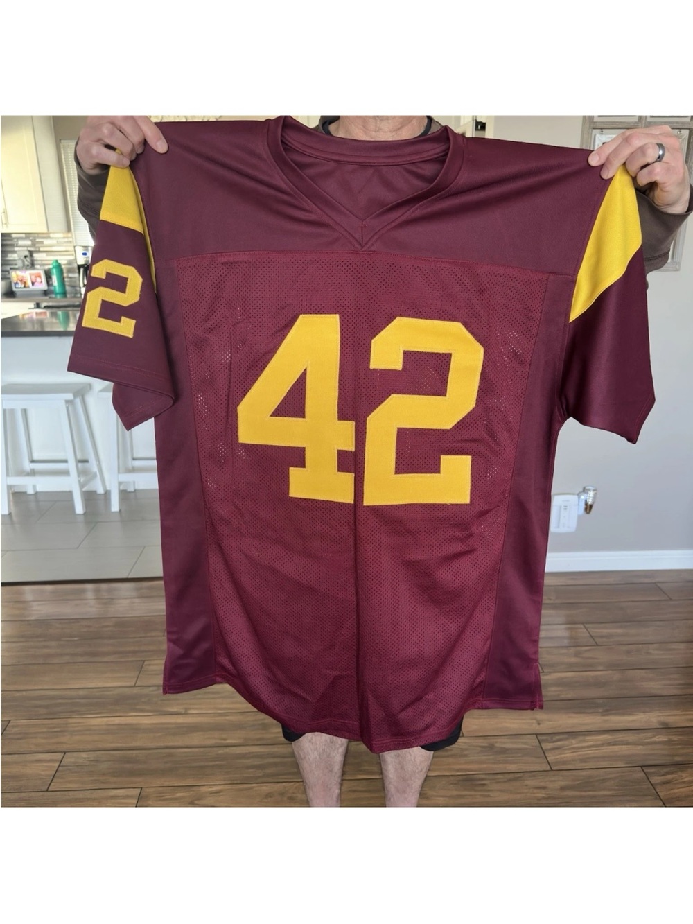 Authentic Signed #42 Lott Football Jersey in Garnet and Gold - Picture 4 of 12